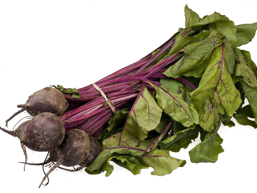 Beetroot prepared for a baby