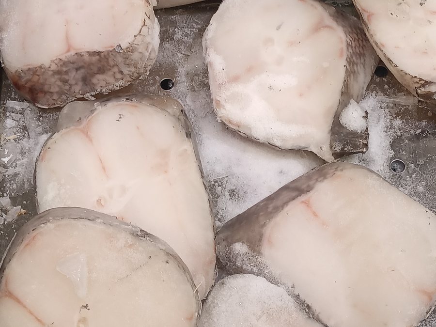 Cod prepared for a baby