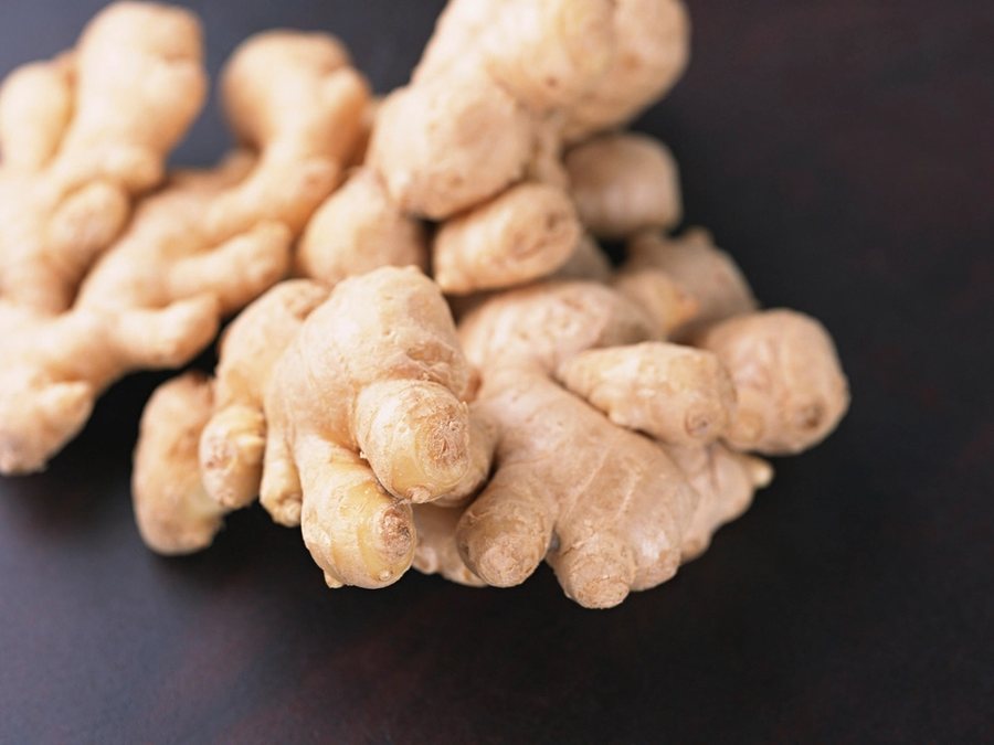Ginger prepared for a baby