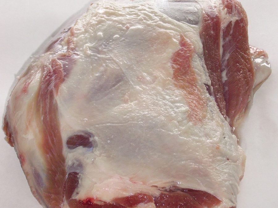 Lamb prepared for a baby