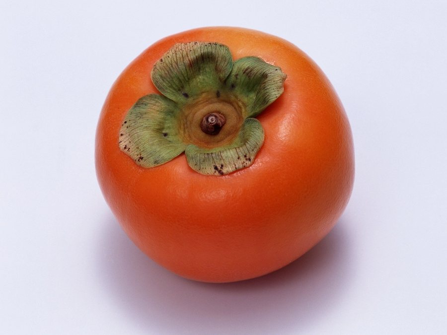 Persimmon prepared for a baby