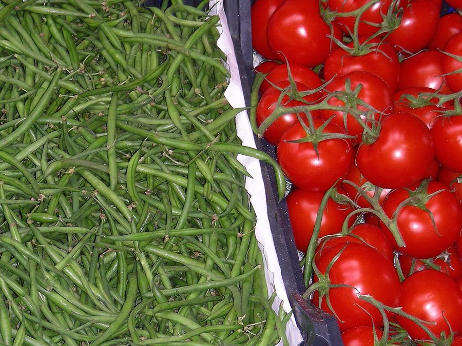 Tomato prepared for a baby